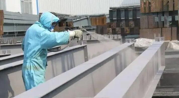 聚氯乙烯含氟螢丹涂料噴涂施工