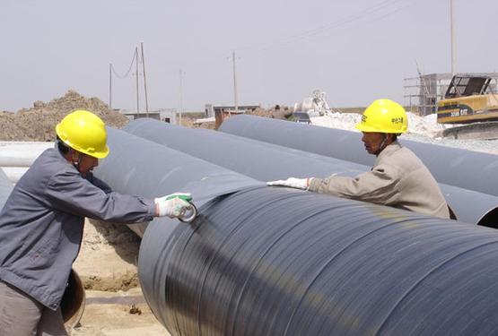 埋地管道防腐施工